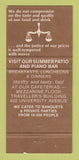 Matchbook Cover - The Witness Box William's Brothers Toronto ON 30 Strike