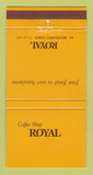 Matchbook Cover - Coffee Shop Royal Japan? 30 Strike