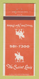 Matchbook Cover - The Saint Louis New Orleans LA 30 Strike