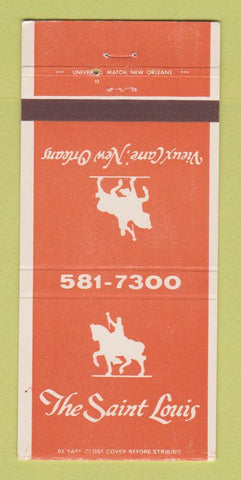 Matchbook Cover - The Saint Louis New Orleans LA 30 Strike