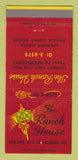 Matchbook Cover - The Ranch House Columbia MO 30 Strike