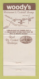 Matchbook Cover - Woody's Inn Rosedale MD WEAR 30 Strike