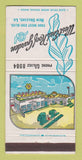 Matchbook Cover - West End Roof Garden New Orleans LA 30 Strike