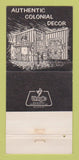 Matchbook Cover - Wolf's Den Restaurant Knox PA #1 YELLOW 30 Strike