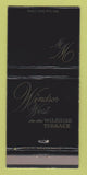 Matchbook Cover - Windsor West Wilshire Terrace Beverly Hills CA WEAR 30 Strike