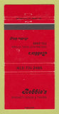 Matchbook Cover - Robbie's Ottawa ON Spaghetti House WEAR 30 Strike