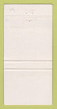 Matchbook Cover - Robbie's Ottawa ON Spaghetti House WEAR 30 Strike