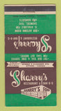 Matchbook Cover - Sharry's Restaurant Ottawa ON WEAR 30 Strike