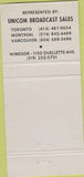 Matchbook Cover - CKWW Radio Toronto ON 30 Strike