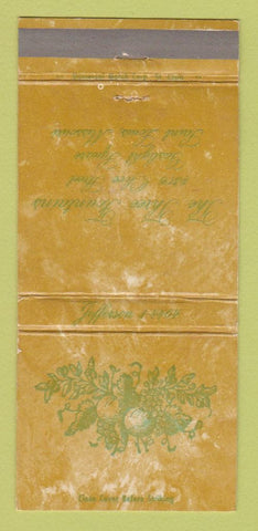 Matchbook Cover - The Three Fountains St Louis MO 30 Strike