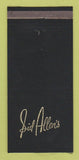 Matchbook Cover - Sid Allen's Englewood Circle NJ 30 Strike