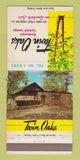 Matchbook Cover - Twin Oaks Restaurant Cranston RI 30 Strike