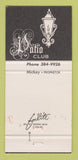 Matchbook Cover - Patio Club Milwaukee WI 30 Strike
