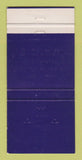 Matchbook Cover - Tower Occidental Center Los Angeles CA 30 Strike