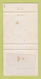 Matchbook Cover - Three Greenhorns Vancouver BC Calgary AB WEAR 30 Strike