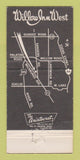 Matchbook Cover - Willow Inn West Milwaukee WI Northbrook IL 30 Strike