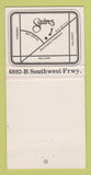 Matchbook Cover - Squires Restaurant Houston TX 30 Strike