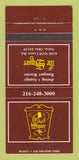 Matchbook Cover - The Squire Restaurant Solon OH 30 Strike