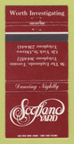 Matchbook Cover - Scotland Yard Toronto ON Ottawa WEAR 30 Strike
