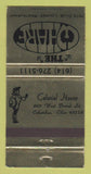 Matchbook Cover - The Wharf Restaurant Columbus OH 30 Strike