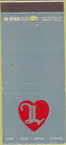 Matchbook Cover - Loving Truck Lines Oklahoma City OK 30 Strike