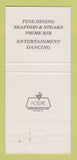 Matchbook Cover - Thomson's Park Avenue Restaurant Winter Park FL 30 Strike
