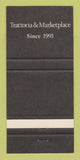 Matchbook Cover - Tutti's Restaurant Sunrise Coral Gables FL 30 Strike