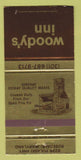 Matchbook Cover - Woody's Inn Rosedale MD 30 Strike