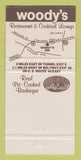 Matchbook Cover - Woody's Inn Rosedale MD 30 Strike