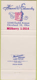 Matchbook Cover - Edwards Funeral Home Cleveland OH 30 Strike