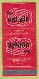 Matchbook Cover - Vertigo West Restaurant Detroit MI 30 Strike
