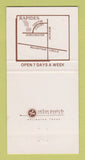 Matchbook Cover - Rapides Cotton Gin Restaurant Alexandria LA 30 Strike
