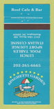 Matchbook Cover - Spaghetti Garden Washington DC billiards 30 Strike