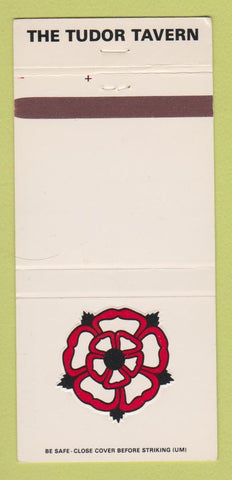 Matchbook Cover - The Tudor Tavern Bloody Mary's Bar Norwalk CT 30 Strike