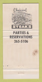 Matchbook Cover - Rock Inn Adrian MI WEAR 30 Strike