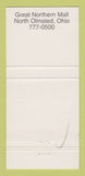 Matchbook Cover - Spaghetti Company Deli Too North Olmsted OH 30 Strike