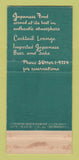 Matchbook Cover - Yamato Sukiyaki House San Francisco CA 21 Strike Feature