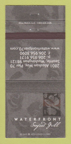 Matchbook Cover - Waterfront Seafood Grill Seattle WA 30 Strike