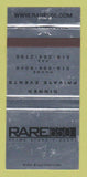 Matchbook Cover - Rare 650 Restaurant Syosset LI NY WEAR 30 Strike