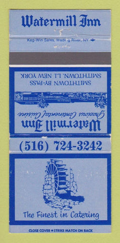 Matchbook Cover - Watermill Inn Smithtown LI NY WEAR 30 Strike