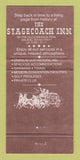 Matchbook Cover - Stagecoach Inn Salado TX 30 Strike