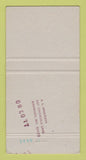 Matchbook Cover - Wellington Square Restaurant Burlington ON ORANGE 30 Strike