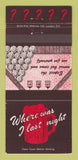 Matchbook Cover - Waverley House Restaurant Hamilton ON 30 Strike