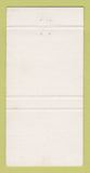 Matchbook Cover - Whispers Restaurant North Vancouver BC 30 Strike