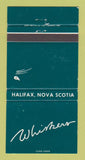 Matchbook Cover - Whiskers Halifax NS WEAR 30 Strike