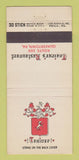 Matchbook Cover - Trainer's Restaurant Quakertown PA 30 Strike