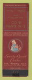 Matchbook Cover - Society Brand Men's Clothes EM Kahn Dallas TX WEAR
