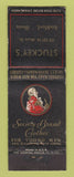 Matchbook Cover - Society Brand Men's Clothes Stuckey's Rockford IL WEAR