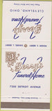 Matchbook Cover - Berry's Funeral Home Cleveland OH 30 Strike