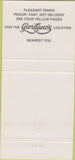 Matchbook Cover - Giordano's Stuffed Pizza Chicago IL 30 Strike